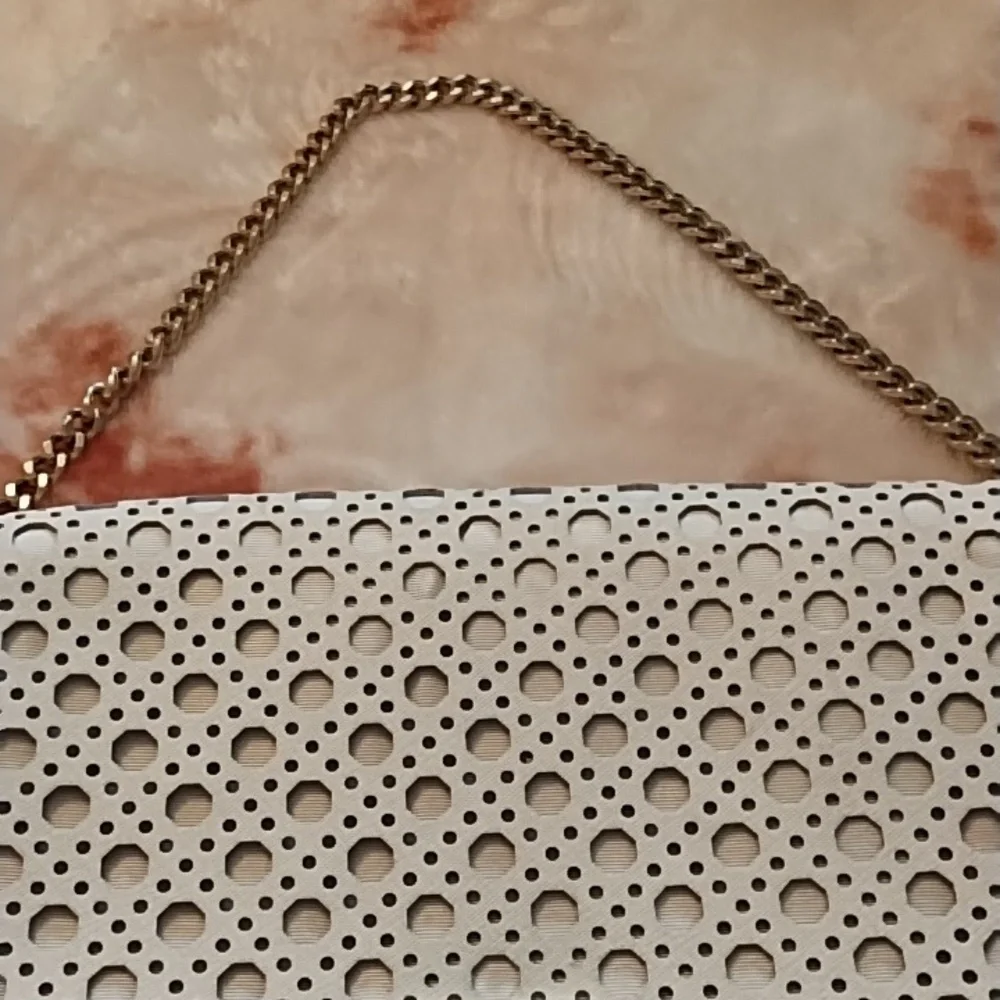 Kate Spade NY White Perforated Bag
